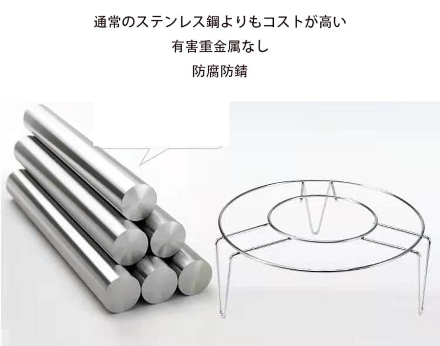 Amazon｜蒸し器 せいろ 蒸しかご1 個 ステンレス スチール 蒸し器 鍋